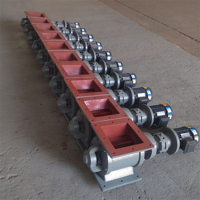 Cement Grain Star Unloader Ash Węglowa Kopalnia sztywny impeller Feeder Design Rotary Airlock Valve