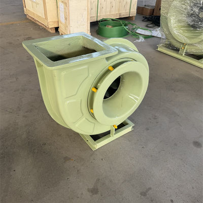 FRP wentylator odśrodkowy 18,5KW Siemens Motorowy wentylator do usuwania pyłu 1000-15000 M3/H